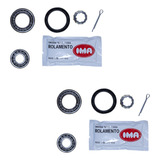 2 Kit Rolamento Roda