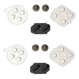 2   Kits Borrachas Condutivas Para Controles Super Nintendo