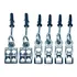 2 Kits Completo Carretilhas Metal Para Varal Teto Apto Casa*