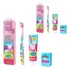 2 Kits Escova De Dente Infantil Gel E Fio Dental Peppa Pig