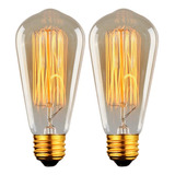 2 Lampada Filamento De
