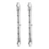 2 Lampada Halogena 1000w 230v 64580 Palito Osram