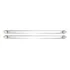 2 Lampadas Uv -c Ultra Violeta 8w T5 Germicida 4pinos China 110v/220v