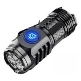 2 Lanterna Led À Prova D'água 5 Modos Mini Lanterna