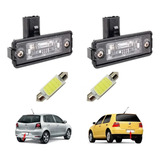 2 Lanterna Placa Polo Hatch 2003/12 Golf 99/12 Led Lamp Par