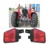 2 Lanterna Vermel Traseira Trator Massey 235 265 275 290 296