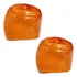 2 Lente Lanterna Paralama Diant. Amarela Mb 1113 1313 1513