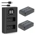 2 Lp-e12 + Carregador Duplo Para Canon Eos Sl1 100d Sx70