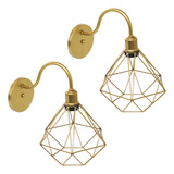 2 Luminarias Arandela De