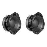 2 Medio Grave Qvs 6 Polegadas 250w Rms Line Array Cor Preto