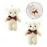 2 Mini Chaveiro De Pelúcia Ursinho Love Fofo Lembrancinha