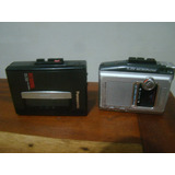2 Mini Gravador Cassette