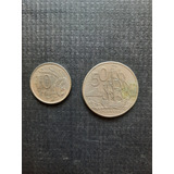 2 Moedas Estrangeira Antigas