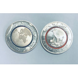 2 Moedas Planeta Azul