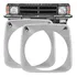 2 Moldura Farol Opala 1975 1976 1977 1978 1979 Aplique Aro