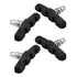 2 Pares Pastilha Sapata De Freio Gts V-brake Orbital 70mm