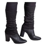 2 Pares Polaina Feminina