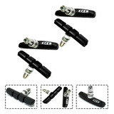 2 Pares Sapata Pastilha De Freio Bike Scs V brake 68 Mm Mtb