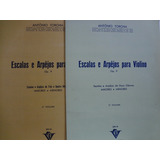 2 Partituras Violino Escalas