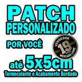 2 Patches Termocolante Personalizados