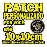 2 Patches Termocolante Personalizados