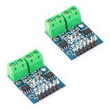 2 Pc Mini Driver Ponte H Dupla L9110s Motor Dc Passo Full Nf