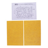 2 Pcs Aerógrafo Spray Camuflagem Stencil Adesivo Para 1 35