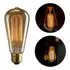 2 Peças Lâmpadas Filamento De Carbono Retrô St64 40w E27