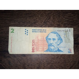 2 Pesos Nota Antiga