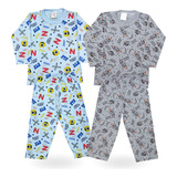 2 Pijama Infantil Manga