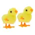 2 Pintinho Amarelinho Divertido De Pelúcia A Corda Infantil