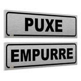 2 Placa Sinalizacao Puxe