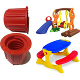 2 Porcas Com Tampa Para Playground Bandeirantes
