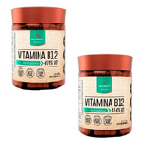 2 Potes Vitamina B12 Metilcobalamina   60caps Nutrify B 12