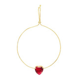 2 Pulseira Madrinha Coracao