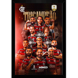 2 Quadro Poster Flamengo