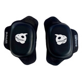 2 Raspadores Para Macacão Moto Velcro Macho Universal Preto 