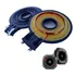 2 Reparos Super Tweeter Hinor St Hi320 5hi-320 8 Ohms
