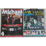  2 Revistas Coleção Show Mix 218 219 Michael Jackson Pôster
