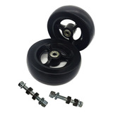 2 Roda Dianteira Aro 5 Soft Roll Para Cadeira De Rodas