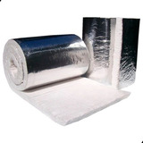 2 Rolo De Fibra Cerâmica 4 64m  96 Kg Aluminizada 1400 Graus