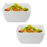 2 Saladeiras Tigela Quadradas