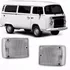2 Setas Pisca Dianteiro Completo Cristal Kombi Clipper Perua