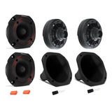 2 Super Tweeter 5hi300 + 2 Driver Hdi300 100w Rms + Corneta 