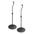 2 Suporte Pedestal Ajustável Caixa De Som Home Theater Preto