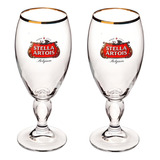 2 Taças Ambev Stella Artois Belgium De 250ml