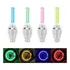 2 Tampa Pino Bico Valvula Roda Led Lanterna Bike Moto Carro