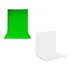 2 Tecido 3x5 Branco/verde Fundo Infinito Estúdio Fotográfico Youtuber Foto Chroma Key Igreja Ringligth Escola