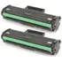 2 Toner D101 Impressora Samsung Scx3405w Scx3400 Ml2166 2160