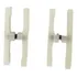 2 Trava H Canaleta Vidro Porta Dodge Dart Coupe